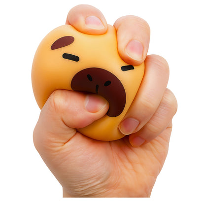 Antistresová hračka Capybara – hnědá, 5,5 cm