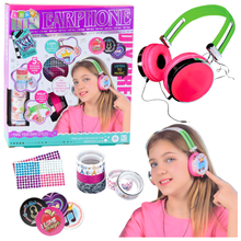 DIY Wired Earphones Creative Kit for Decorating