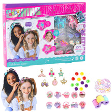 Kreativní sada na výrobu čelenek s jednorožci a třpytkami