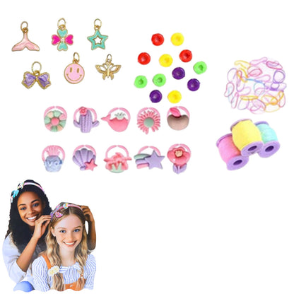 Kreativní sada na výrobu čelenek s jednorožci a třpytkami