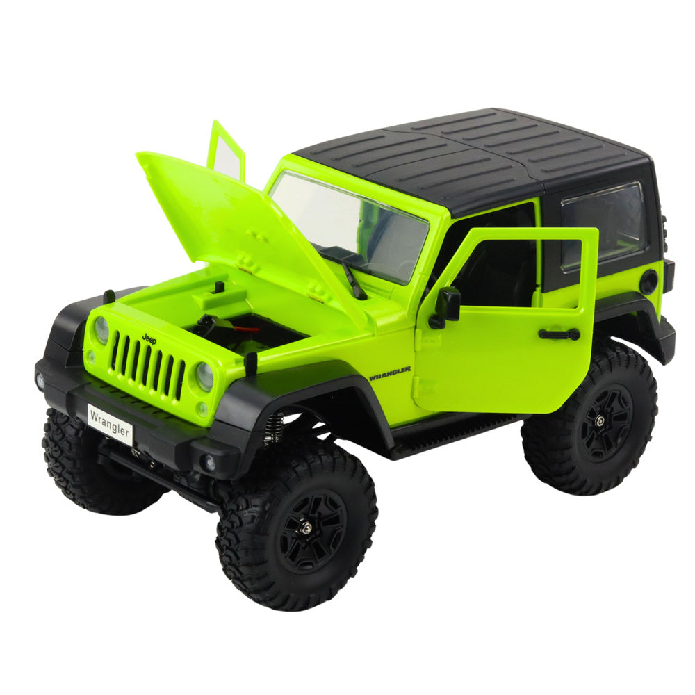 RC terénní auto Jeep Wrangler Rock Crawler 1:14 – zelené