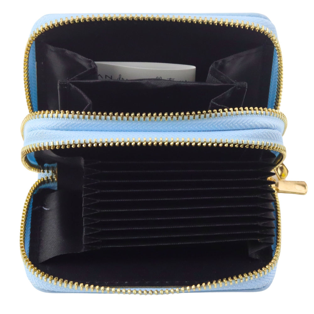 Peněženka s kapy­barou modrá – 2 přihrádky, 12,5 cm