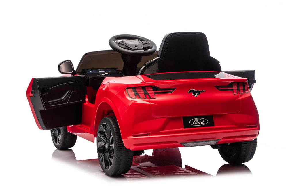 Elektrické autíčko Ford Mustang Mach-E 24V – červené