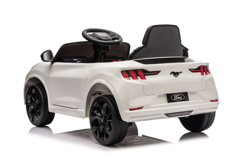 Elektrické autíčko Ford Mustang Mach-E 24V – bílé