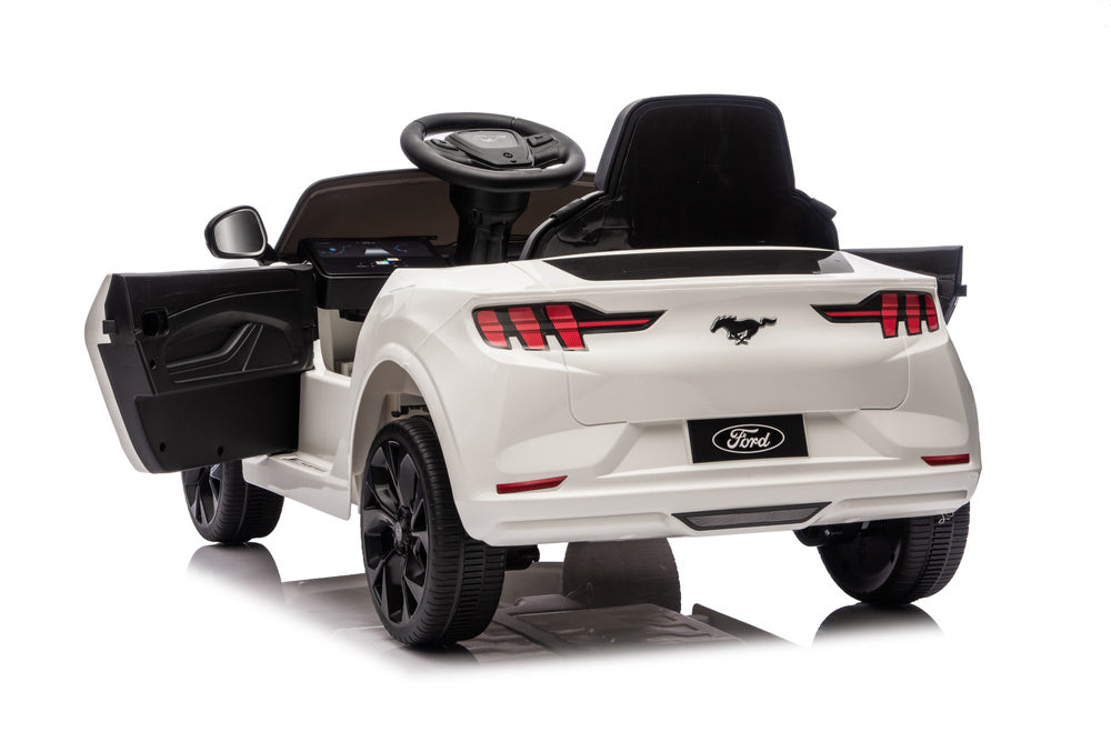 Elektrické autíčko Ford Mustang Mach-E 24V – bílé