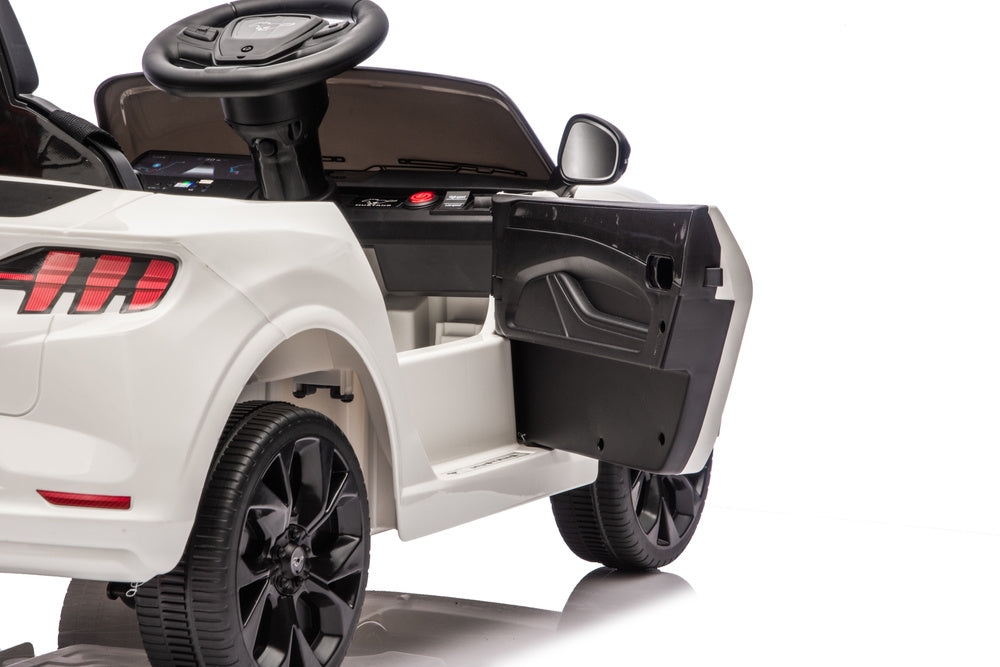 Elektrické autíčko Ford Mustang Mach-E 24V – bílé