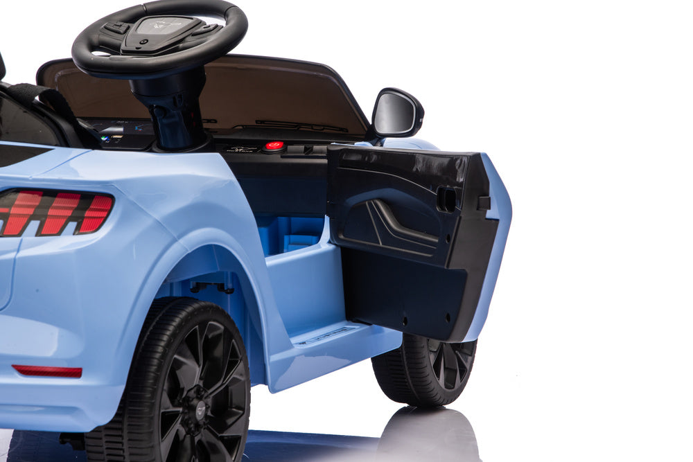 Elektrické autíčko Ford Mustang Mach-E 24V – modré