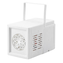 Přenosný automatický bublifuk bílý – 10 otvorů