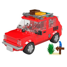 Stavebnice auto Fiat 126 Maluch s přívěsem – 393 dílků – Mould King