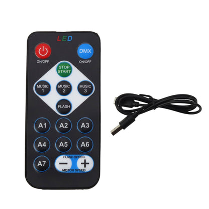 Projektor noční lampička s barevnými LED světly a dálkovým ovládáním