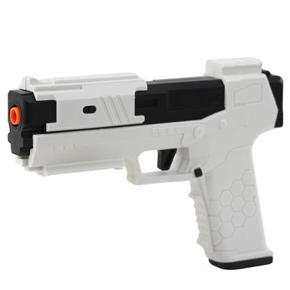 Pistole na pěnové náboje s nábojnicemi – bílá