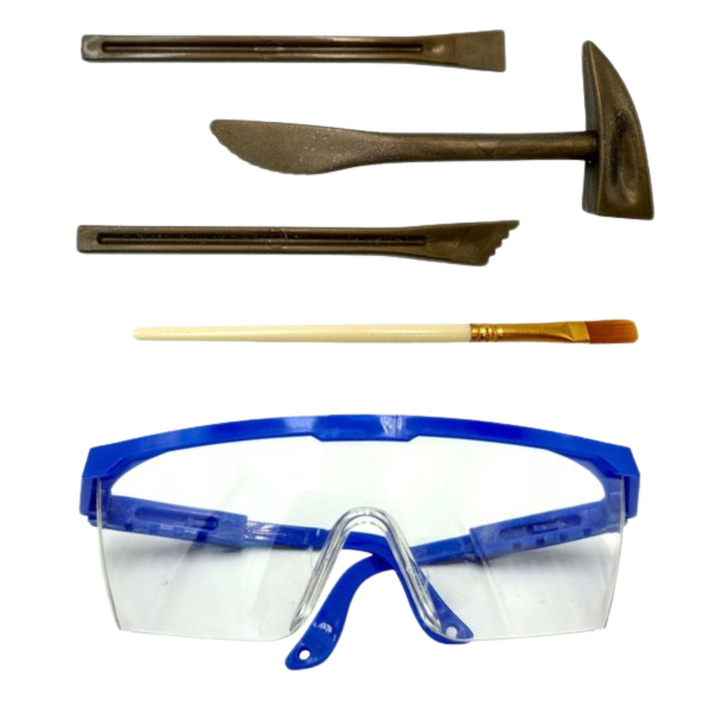 Vykopávkový set paleontologa s kostrou dinosaura – Clementoni