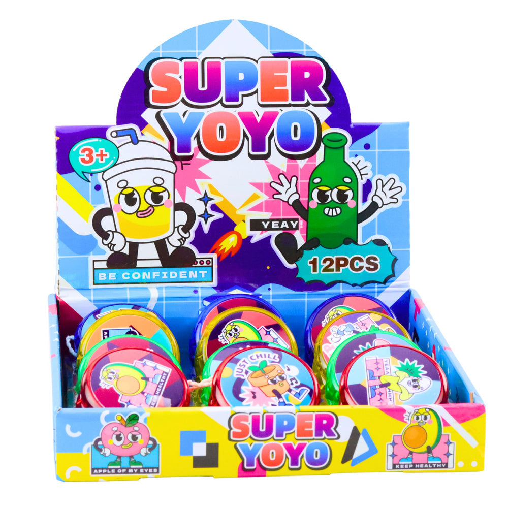 Svítící jojo s LED efekty 6 cm – Classic Jojo Arcade Toy