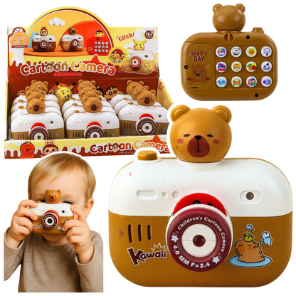 Interaktivní fotoaparát Kapybara s projektorem a zvuky