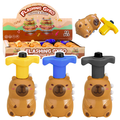 Interaktivní káča s LED světly a melodiemi – 12,5 cm