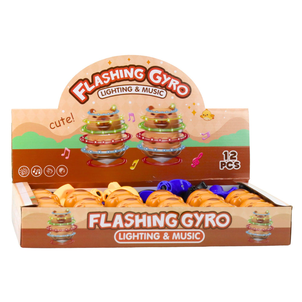 Interaktivní káča s LED světly a melodiemi – 12,5 cm