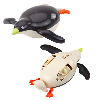 Natahovací tučňák do vody – plovoucí hračka do koupele