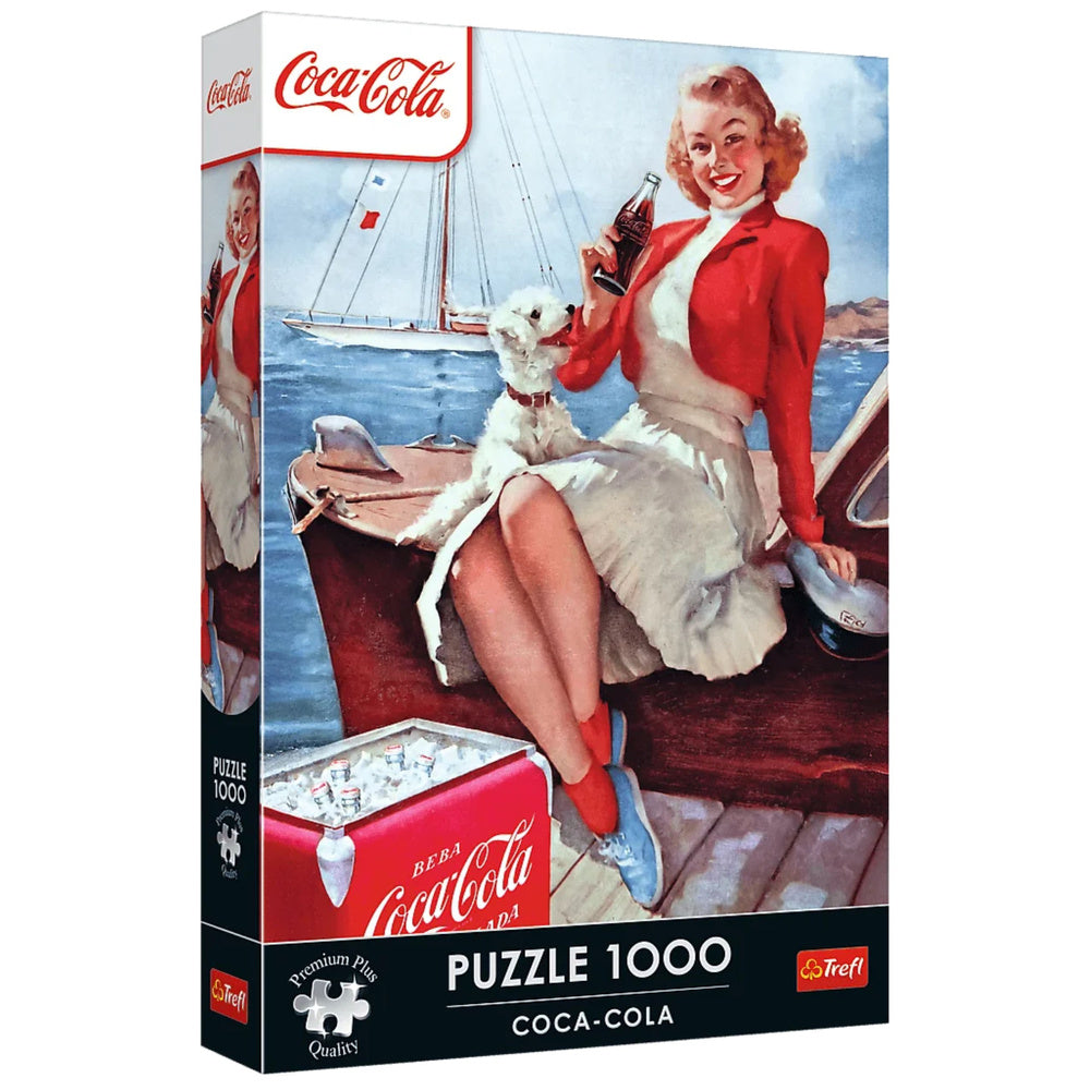 Puzzle 1000 dílků Coca-Cola – Trefl Premium Plus