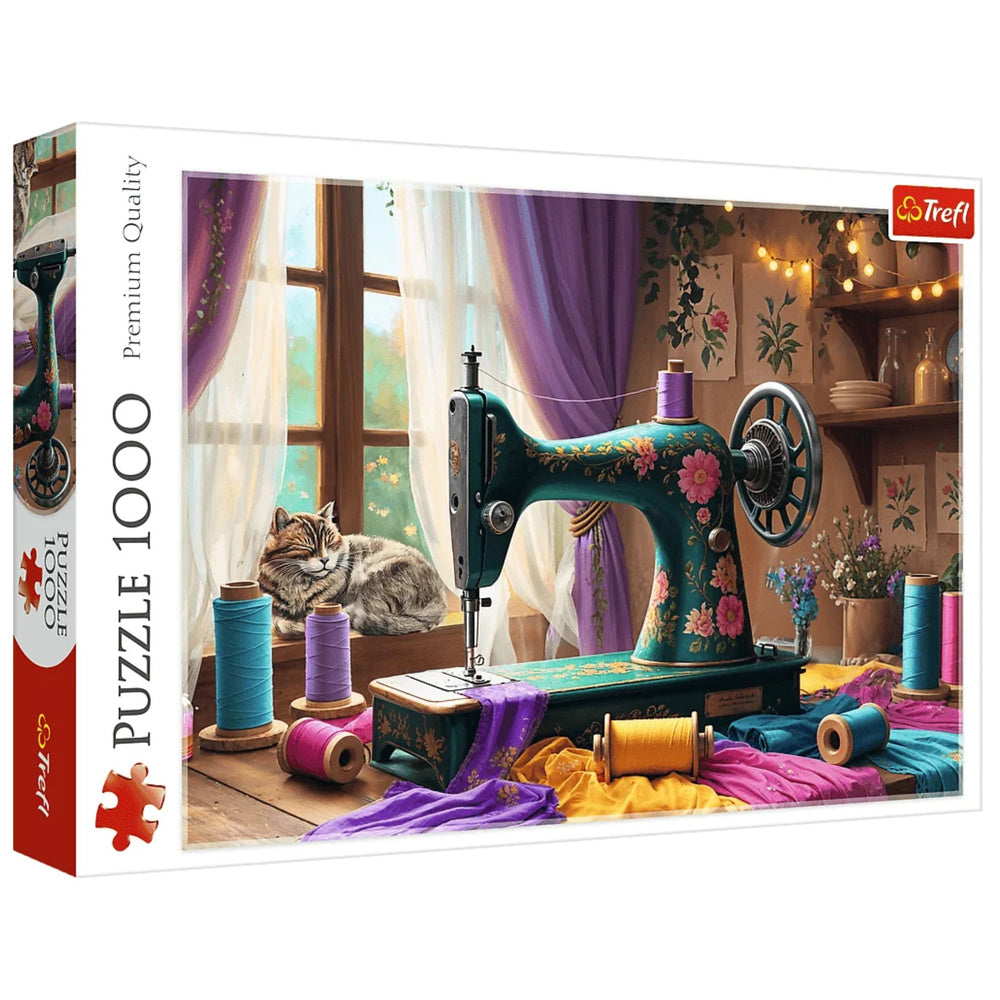 Puzzle 1000 dílků – Moje krejčovská dílna – Trefl