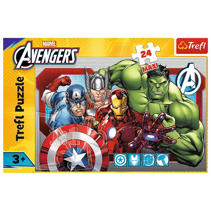 Puzzle 24 Maxi – Avengers Always Just pro děti od 3 let – Trefl