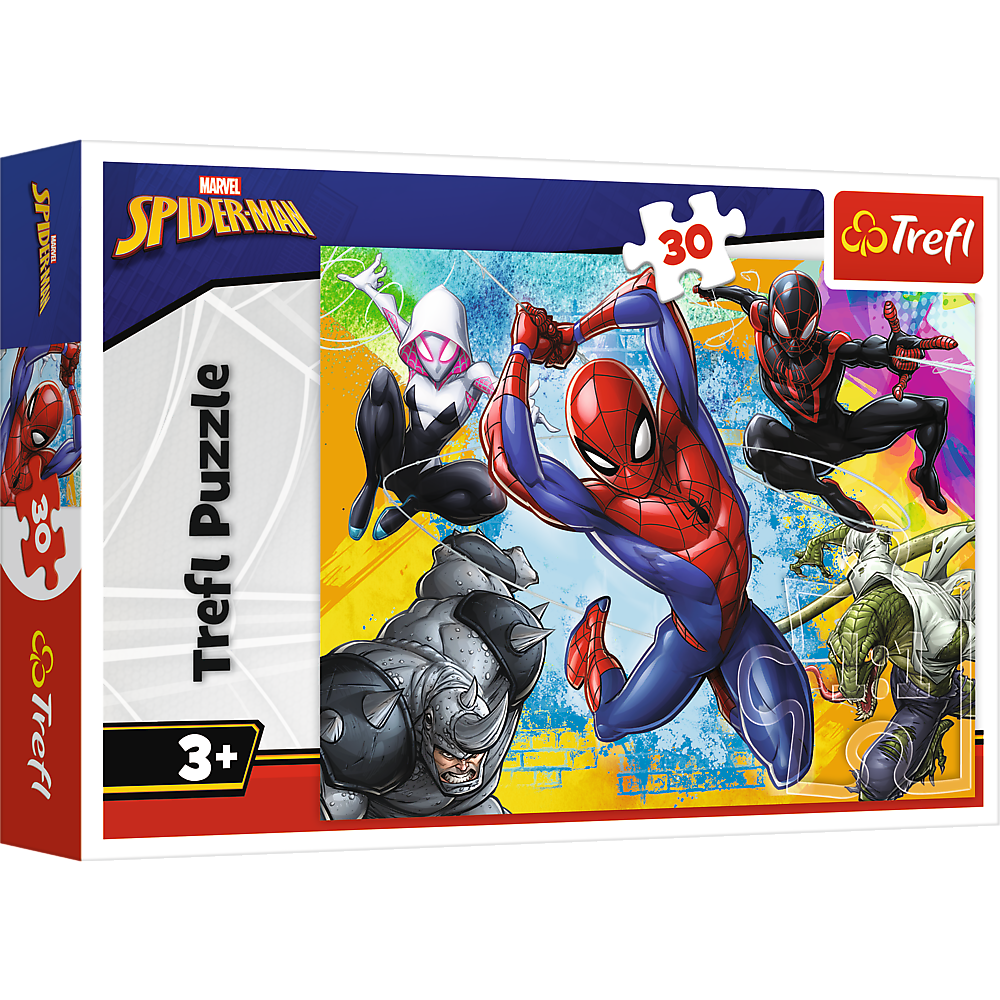 Puzzle 30 dílků Spider-Man – Disney Marvel Trefl 18307