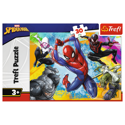 Puzzle 30 dílků Spider-Man – Disney Marvel Trefl 18307