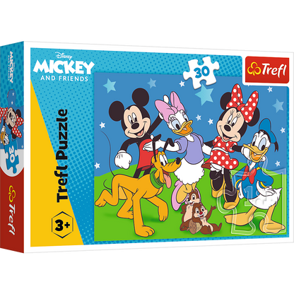 Puzzle 30 dílků Mickey Mouse a přátelé – Trefl