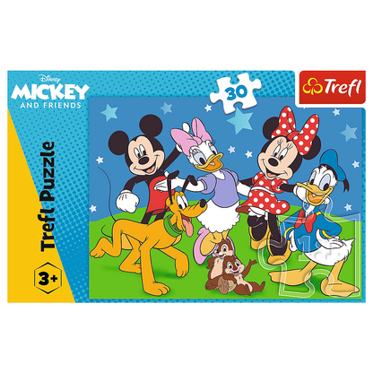 Puzzle 30 dílků Mickey Mouse a přátelé – Trefl