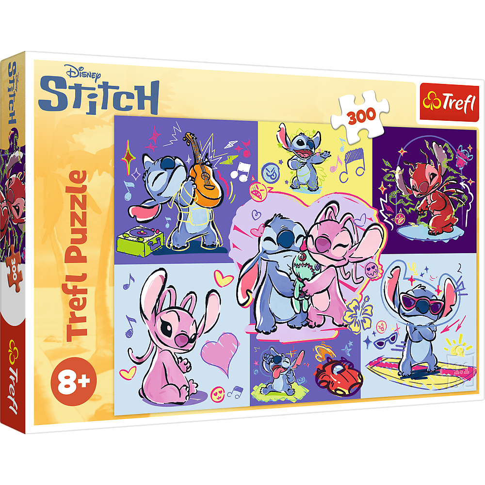Puzzle Stitch s 300 dílky pro děti od 8 let – Disney Trefl