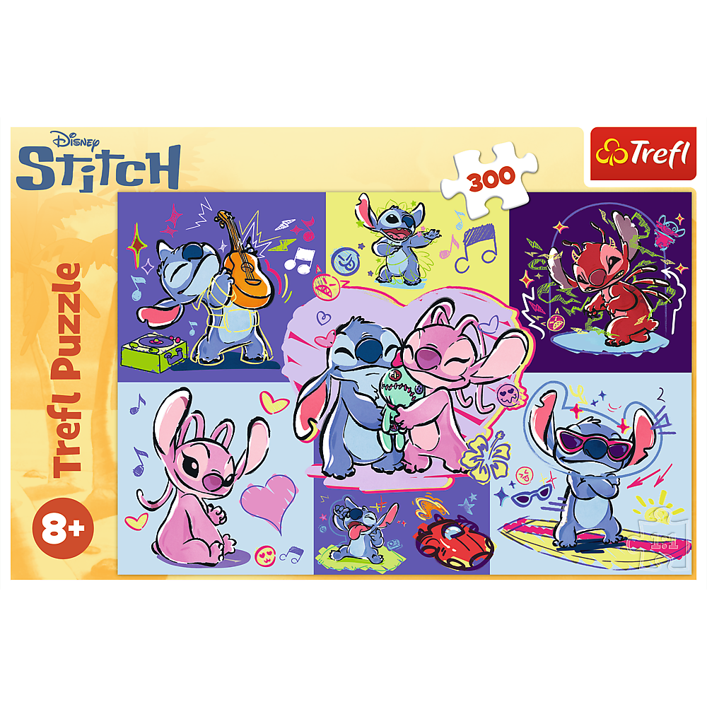 Puzzle Stitch s 300 dílky pro děti od 8 let – Disney Trefl