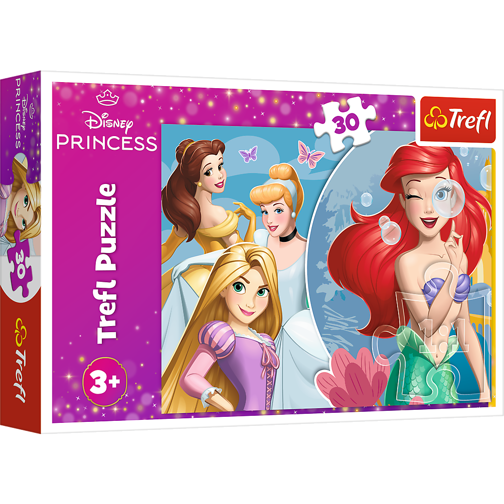 Puzzle Disney Princezny 30 dílků – Trefl 18308