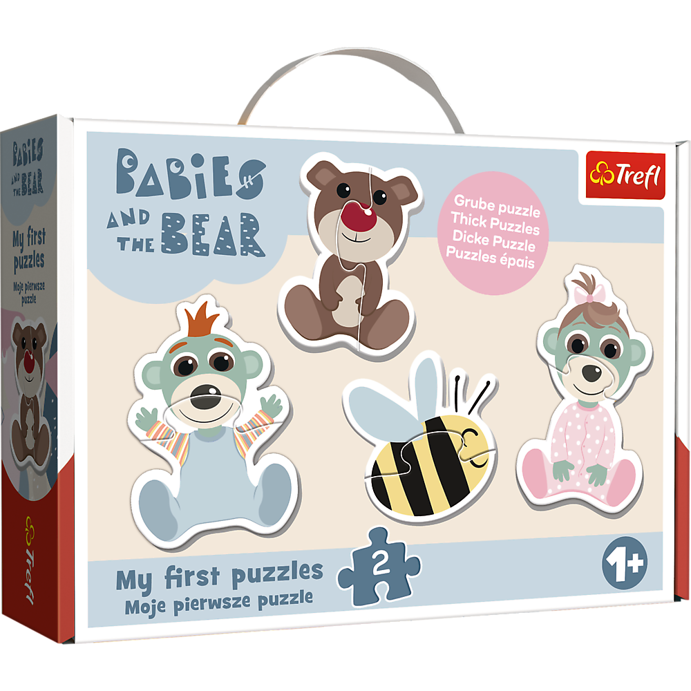 Puzzle Baby Classic – Miminko s medvídkem – Trefl