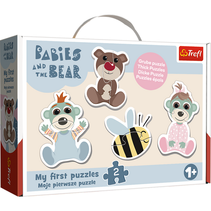 Puzzle Baby Classic – Miminko s medvídkem – Trefl