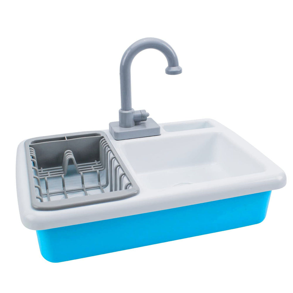 Dětský dřez s cirkulací vody a měnícím se příslušenstvím – 12 ks