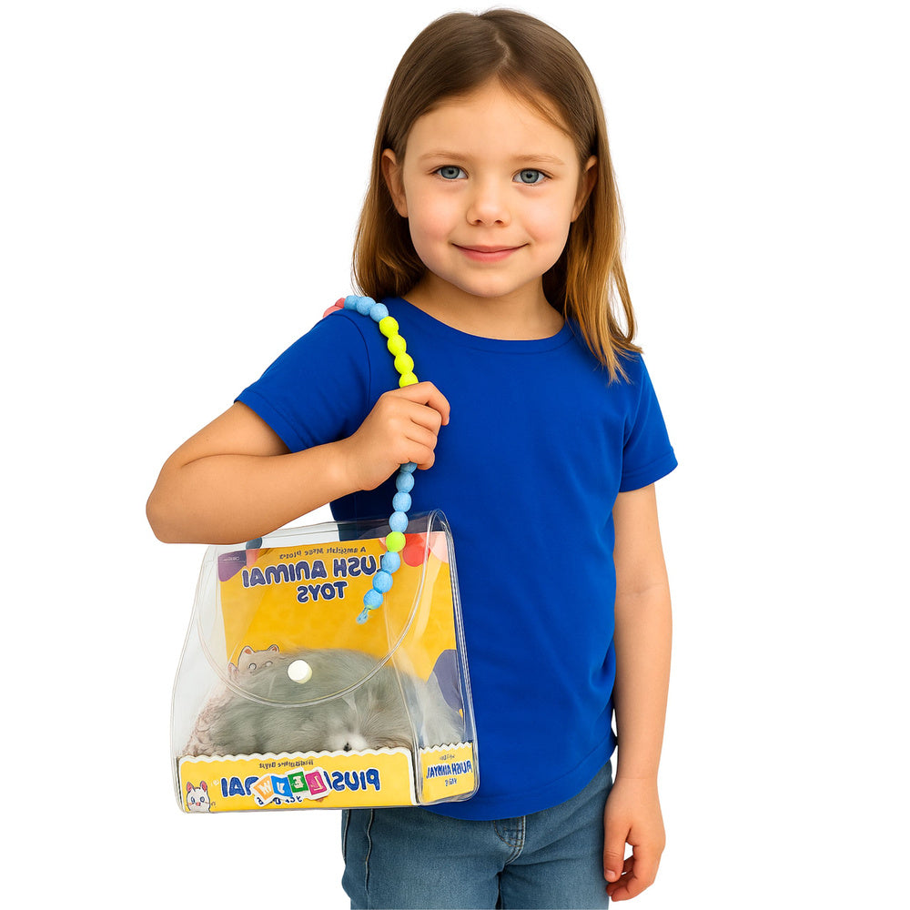 Plyšový husky na polštářku se zvuky – interaktivní hračka