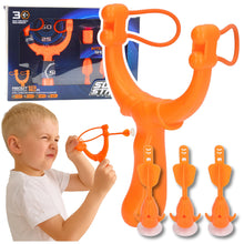Shooting Set Skill Game Slingshot Darts With Suction Cups 3 pcs.