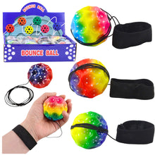 Míček na gumičce pro cvičení obratnosti, 6,5 cm