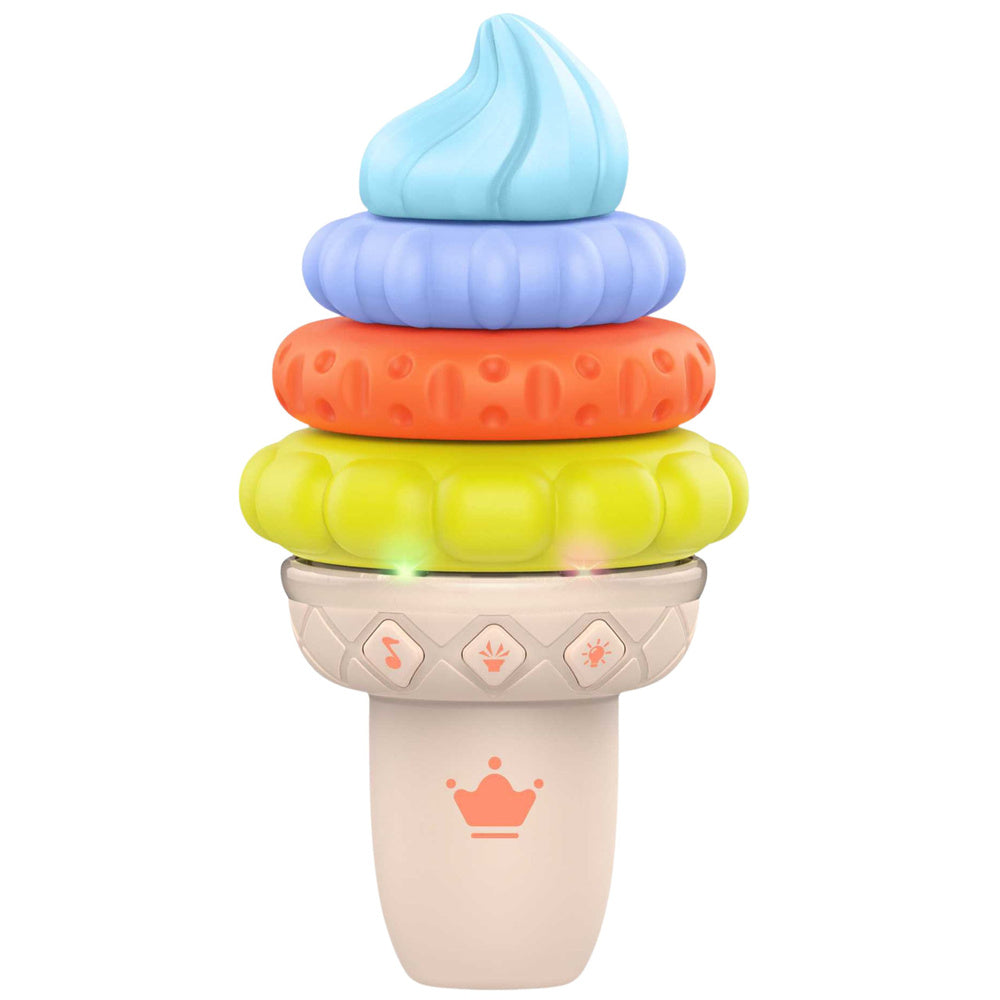 Interaktivní zmrzlinová věž se světlem a zvukem pro batolata