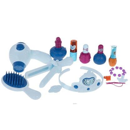 Interaktivní toaletní stolek se zrcadlem a stoličkou – 35 dílů