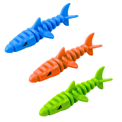 Potápěcí žraloci do vody – barevná sada 3 ks