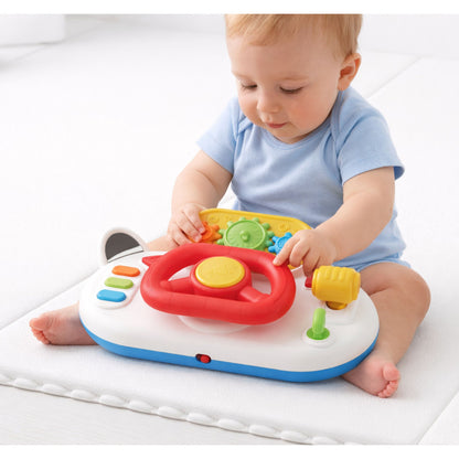 Interaktivní volant pro děti se zvuky a světly – simulátor řízení