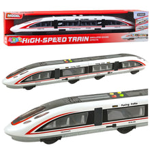 Osobní vlak Fuxing s otvíracími dveřmi, světly a zvuky