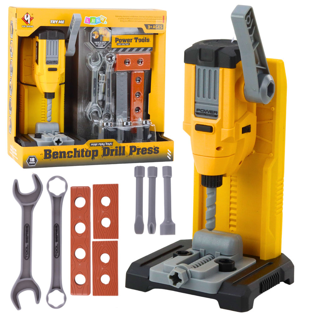 Dětská dílna s vrtačkou a nářadím – 18 dílů