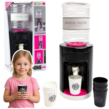 Dětský dávkovač vody se světlem a zvukem – růžový