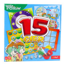 Soubor 15 her Rodina Treflíků – Trefl