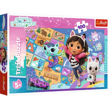 Puzzle 100 dílků Přátelství v kočičím domečku – Gabby