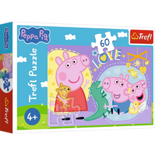 Puzzle Prasátko Peppa – 60 dílků pro děti od 4 let