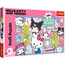 Puzzle 300 dílků Hello Kitty – Crazy Trio – Trefl