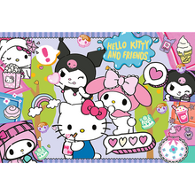Puzzle 300 dílků Hello Kitty – Crazy Trio – Trefl