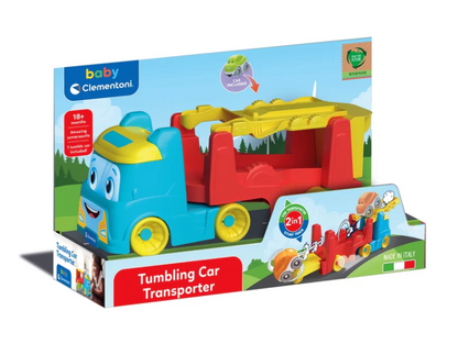 Transporter s převracejícími se autíčky pro děti – Clementoni